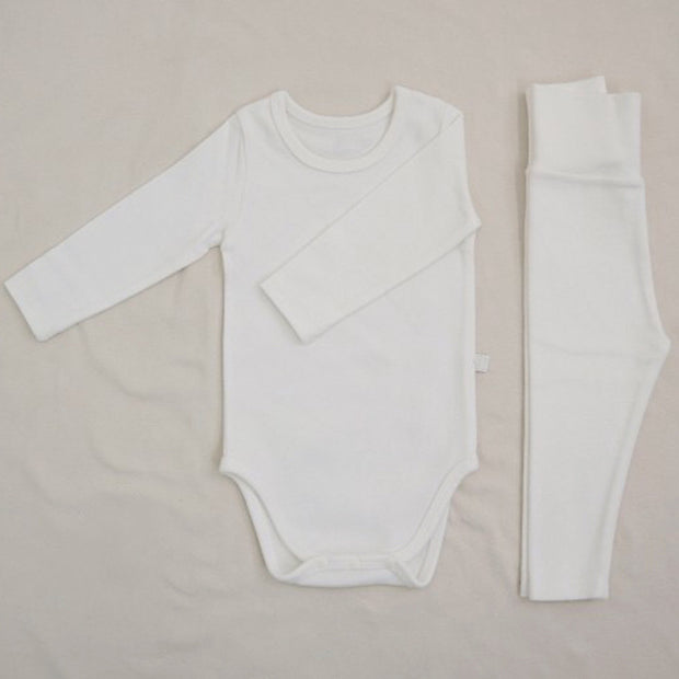 Children's Clothing Spring Baby Jumpsuit High Waist Belly Protection Pants Suit