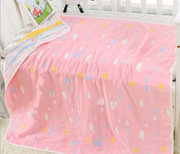 Baby bath towel cover blanket gauze children quilt quality baby children pure cotton 6 six layer gauze bath towel