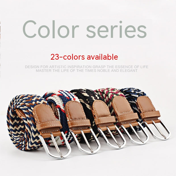 Women's Canvas Belt Student Pants Belt