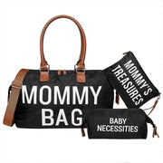 3-piece Portable Bag Set For Moms On Trips