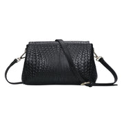 Genuine Leather Women's Woven Bag Crossbody Small Bag Women's Shoulder Messenger Bag