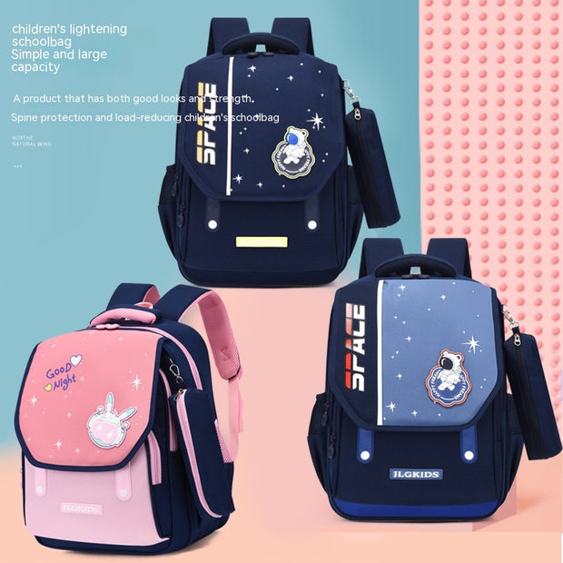 Cute Children Student Leisure Burden Alleviation Backpack