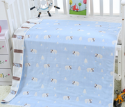 Baby bath towel cover blanket gauze children quilt quality baby children pure cotton 6 six layer gauze bath towel