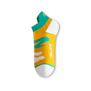 Women's Thin Cotton Graffiti Sweat-absorbent Breathable Non-slip Socks