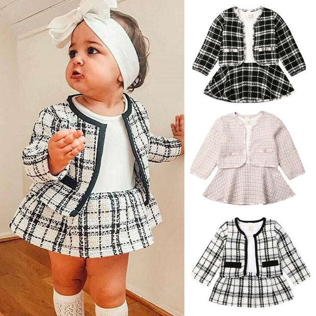 Long-sleeved Two-piece Children's Suit