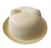 Summer hat Korean cute cat ears straw hat sun hat sun hat