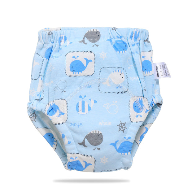 Baby training learning pants baby gauze diaper pants