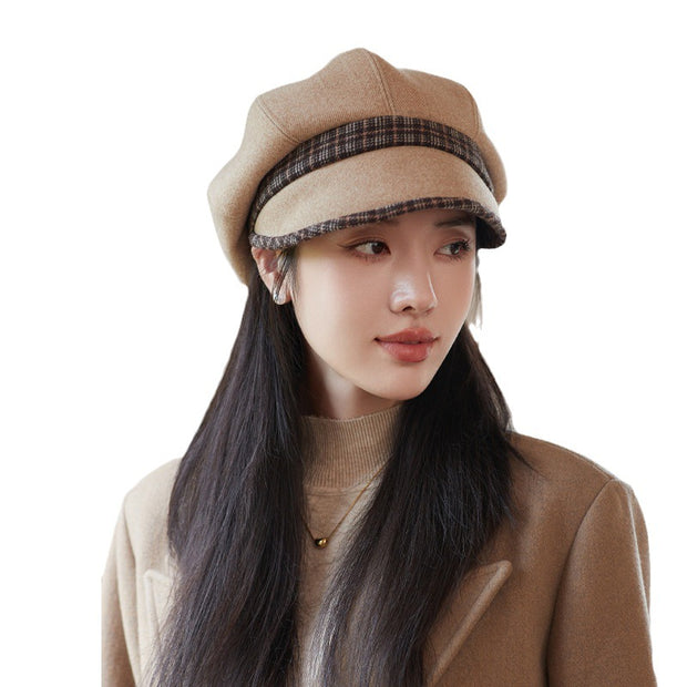 Women's Fashion Casual All-matching Woolen Beret