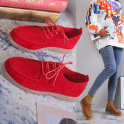 Flat Bottom Slip-on Lazy Casual Retro Small Leather Shoes