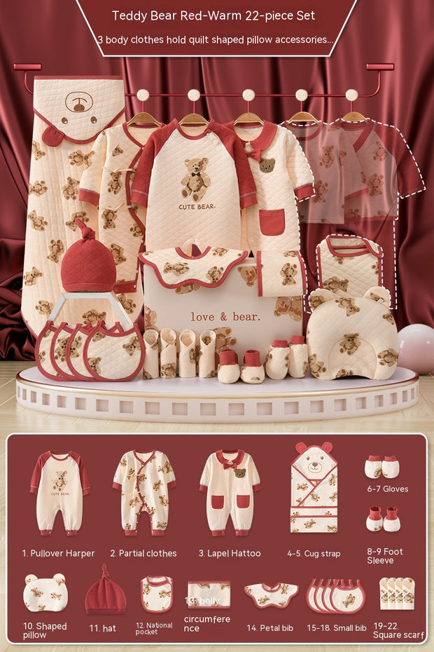 Newborn Gift Box Newborn Baby Meeting Etiquette Clothes Suit