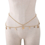 Women's Waist Chain Gold Versatile And Fashionable