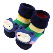 Stitching doll socks baby baby floor socks