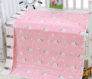 Baby bath towel cover blanket gauze children quilt quality baby children pure cotton 6 six layer gauze bath towel