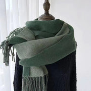 New Scarf Autumn And Winter Popular Color Matching Cashmere Scarf For Women