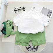 Children's Short-sleeved Suit Cartoon T-shirt