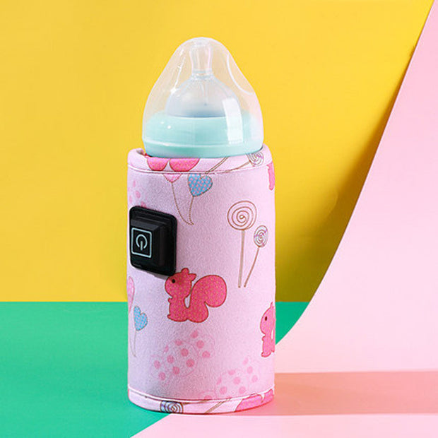 Baby Bottle Cooler Bag Warmer Thermostatic Heating Portable