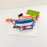 Children's Transparent Plastic Beach Jelly Waist Pack