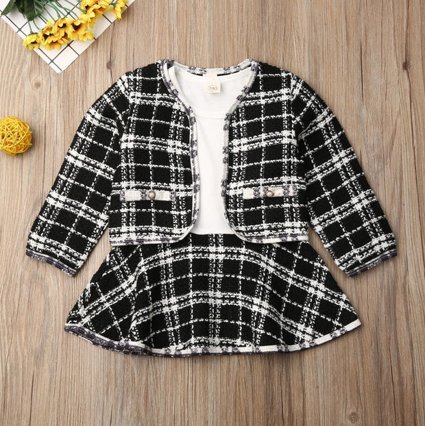 Long-sleeved Two-piece Children's Suit