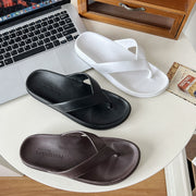 Flip-Flops Flat Slippers Male And Female Home Couple Outdoor Non-slip Beach Flip-flops