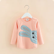 Baby Girl Doll Collar Long Sleeve T-shirt Top