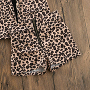 Leopard print suit for children