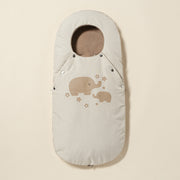 Autumn And Winter Rocking Fleece Thickened Warm Baby Anti-kicking Divine Sleeping Bag