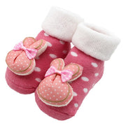 Stitching doll socks baby baby floor socks