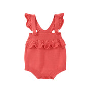 Baby's Special Lace Sling Sweater Romper