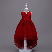 Children's Dress Trailing Lace Dress