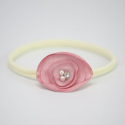 Baby stretch flower headband