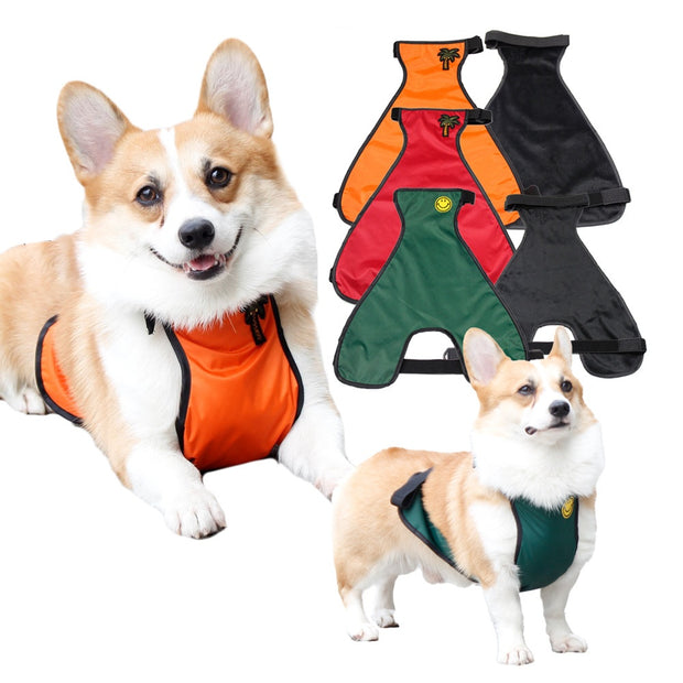 Bellyband Waterproof Pet Apron Corgi Clothes