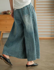 Women's High Waist Light Color Summer Thin Jeans