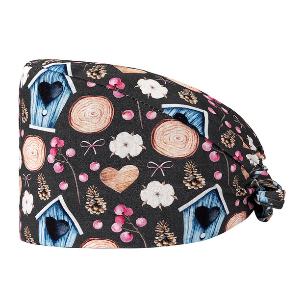 Cute Printed Cotton Nurse Hat