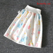 High waist waterproof diaper skirt