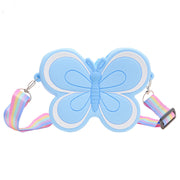 Children's Silicone Cute Butterfly Shoulder Bag