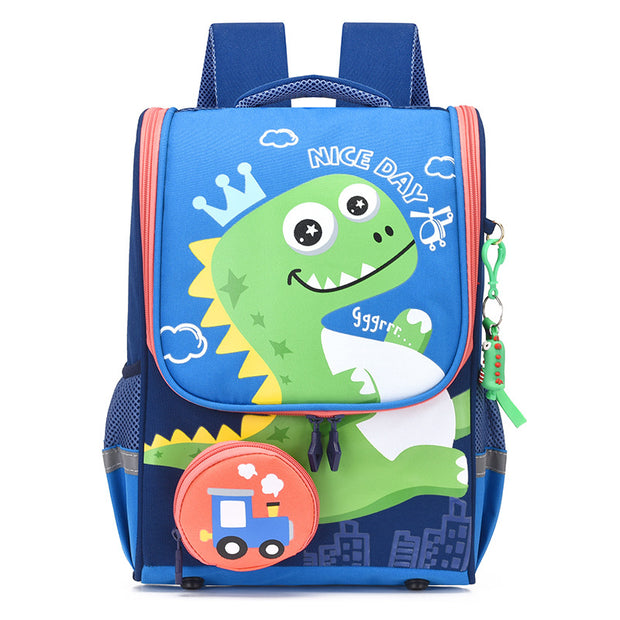 Children's Schoolbag Cartoon Dinosaur Space Backpac