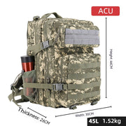 Outdoor Leisure Large Capacity Bag Multifunctional Army Bag