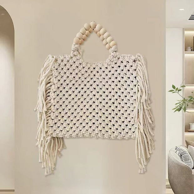 Women's Fashion Casual Weaving Crossbody Bag