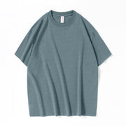 Solid Color Blank Heavy Cotton Short Sleeve T-shirt