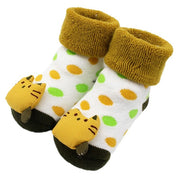 Stitching doll socks baby baby floor socks