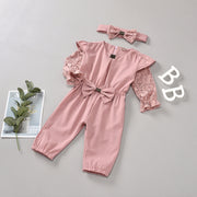 Girls summer jumpsuit