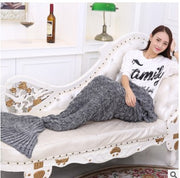 Air Conditioning Scale Sofa Blanket Mermaid Tail