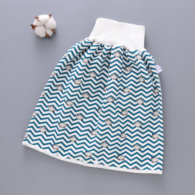 Baby leak-proof bed wetting skirt