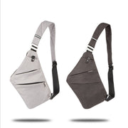 Canvas Chest Bags For Men And Women Across One Shoulder