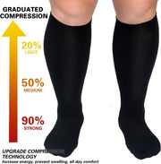 Women's Large Over-the-knee Calf Socks