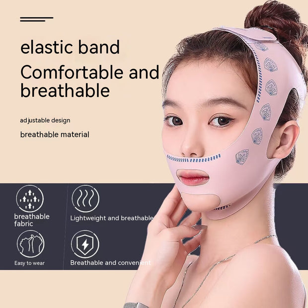 Day And Night Available Fast V Face Lifting Thin Masseter Skin Tightening Bandage Mask