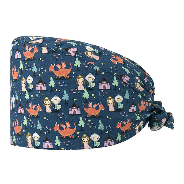 Cute Printed Cotton Nurse Hat