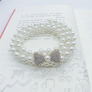 Women's White Pearl Waist Chain Decoration