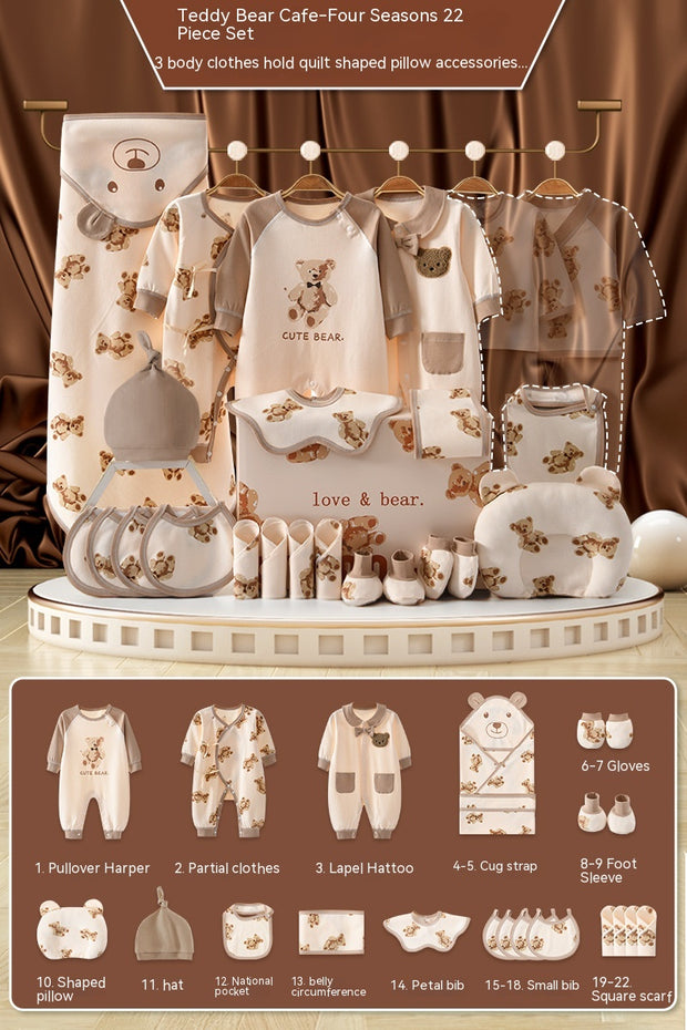 Newborn Gift Box Newborn Baby Meeting Etiquette Clothes Suit