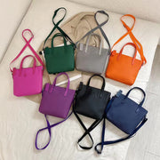 Women's Fashion Simple Candy Bucket Bag